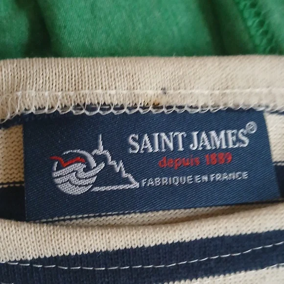 Saint James Striped  T Sweater Weight NwOT - Picture 3 of 5